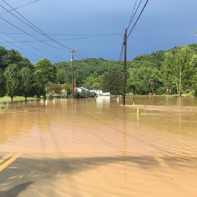 Several Reports Of High Water Flooded Cars And Homes In Cabell