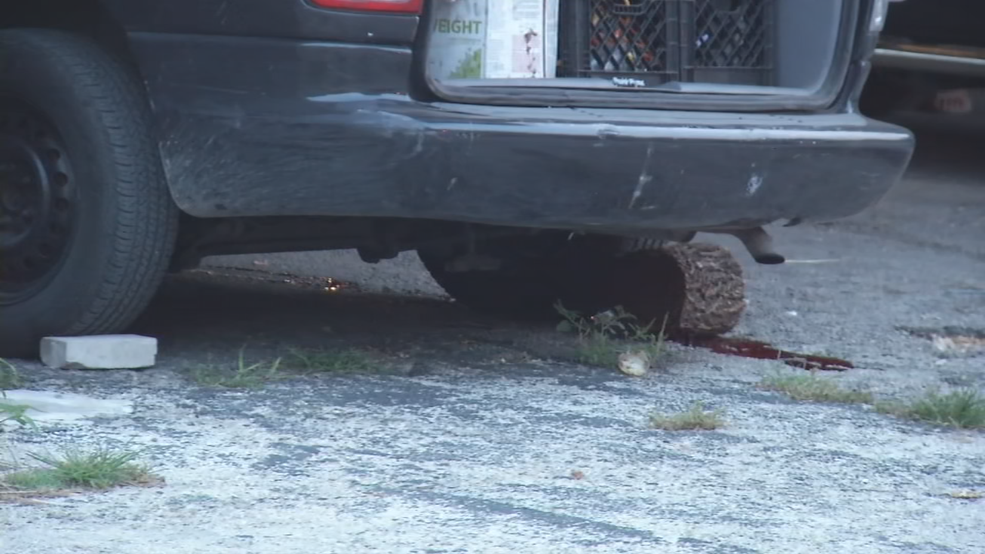 Car falls on man's head after jack slips KABB