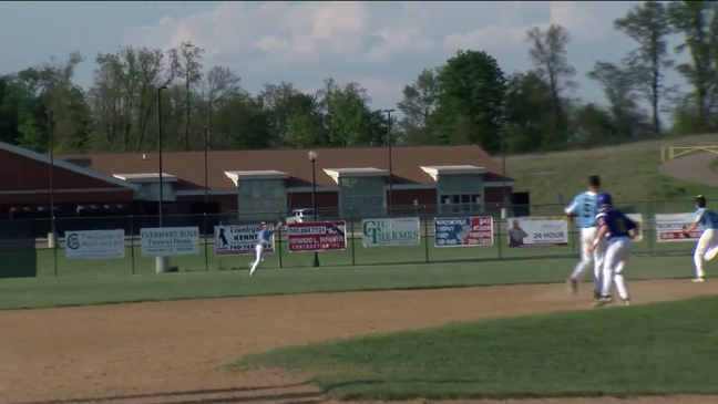 5.8.18 Highlights - Bridgeport vs Steubenville Central  - baseball sectional final