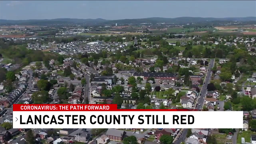 Lancaster Co. remains in red phase until June 5, as rest of Central PA
