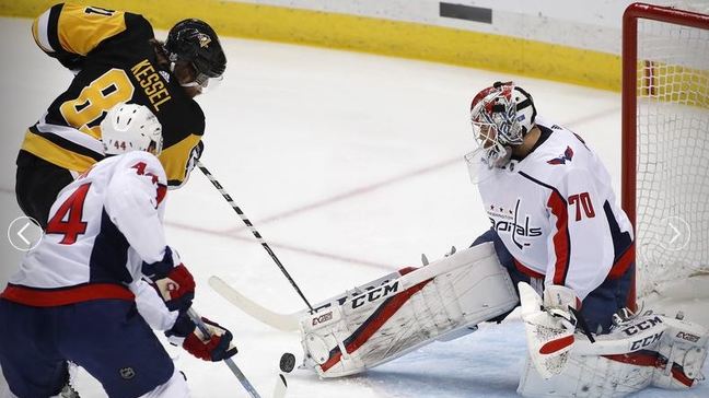 Capitals end Pens' bid for a 3 peat with 2-1 OT win in game 6