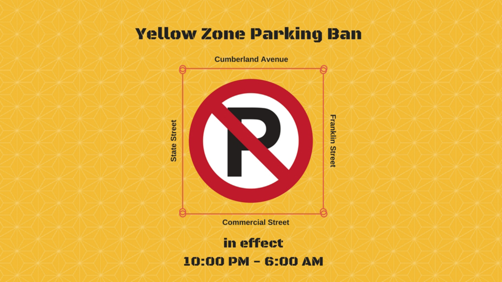 Portland Declares Yellow Zone Parking Ban WGME