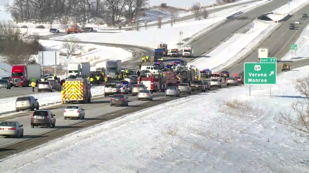 Fatal Dane County highway crash involves up to 29 vehicles WLUK