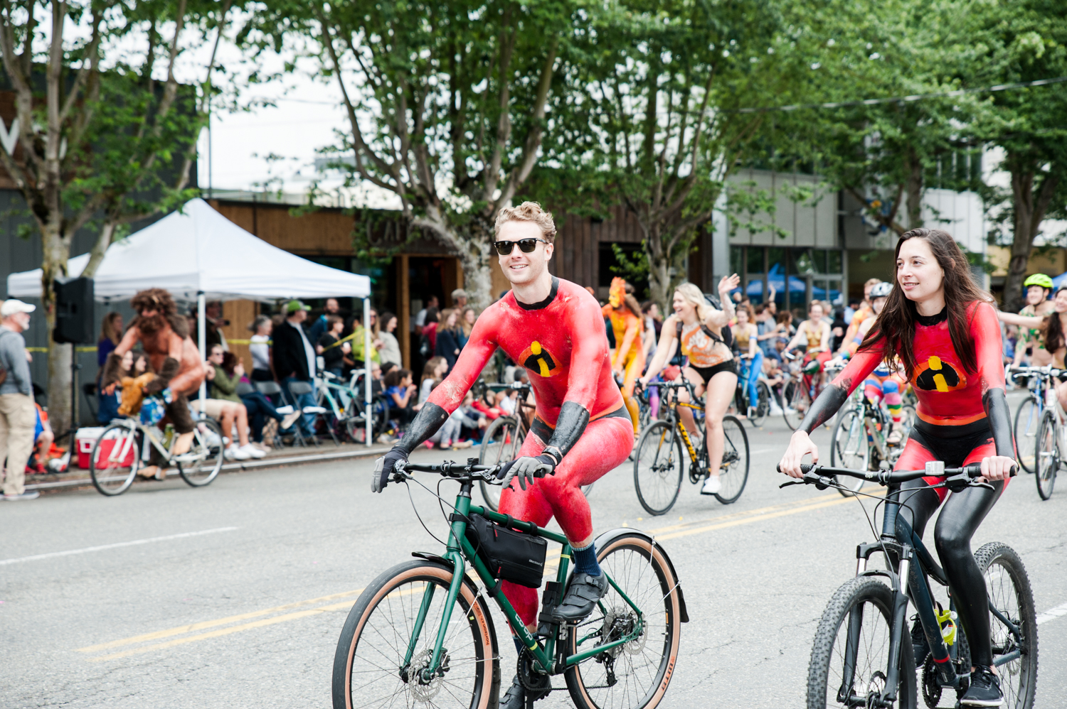 Photos: Naked Bikers Kick Off Seattle Summer At The Fremont Solstice 