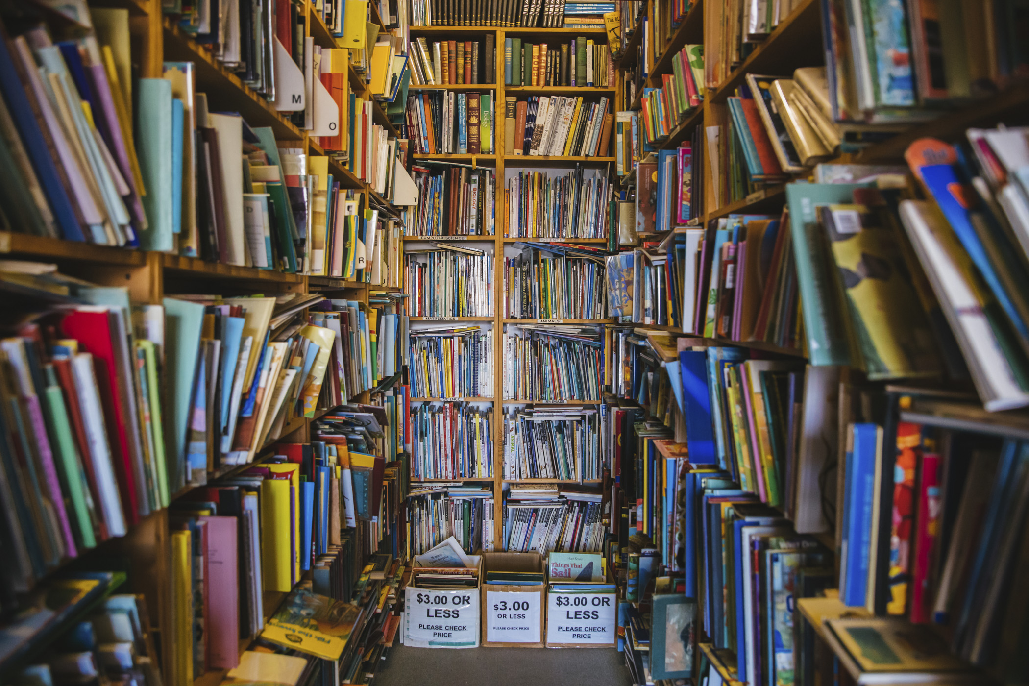 Photos Inside the largest used bookstore in Washington Seattle Refined