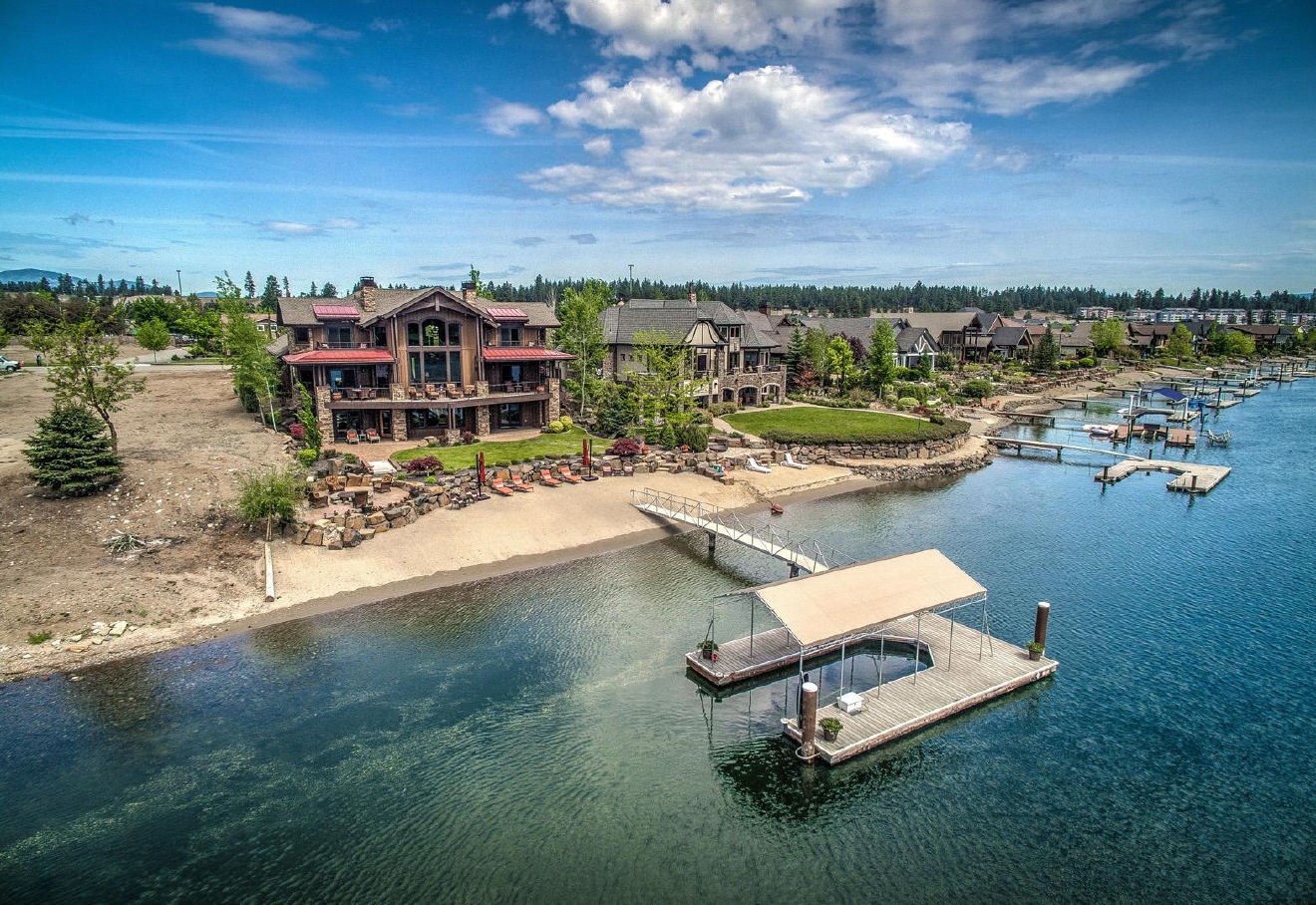 Photos Stunning 2.8 million Coeur d'Alene beach home dazzles on the