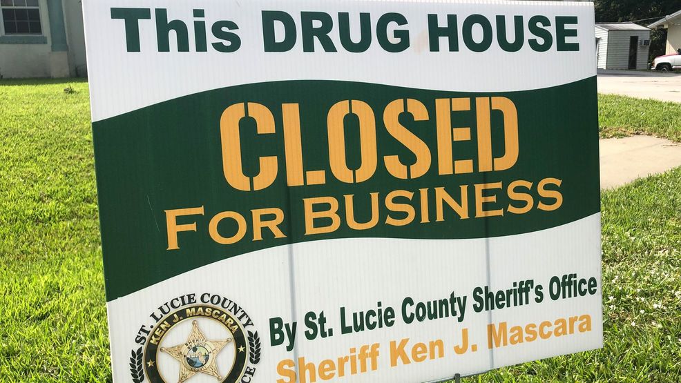 Deputies Put Suspected Dealers On Notice With Unique Yard Signs Deputies Put Suspected Dealers On