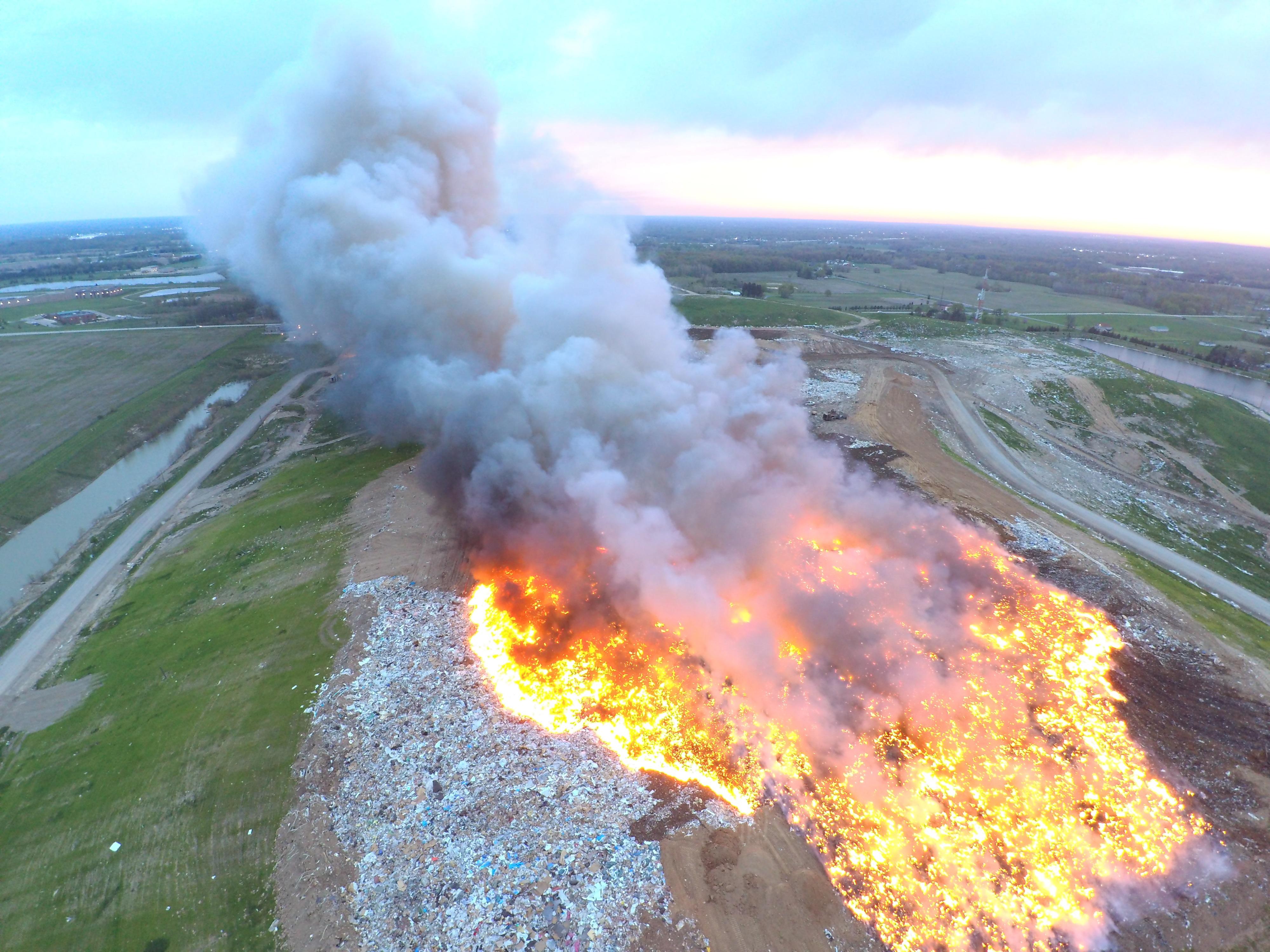 Impacted by Elkhart County landfill fire? Response line open starting