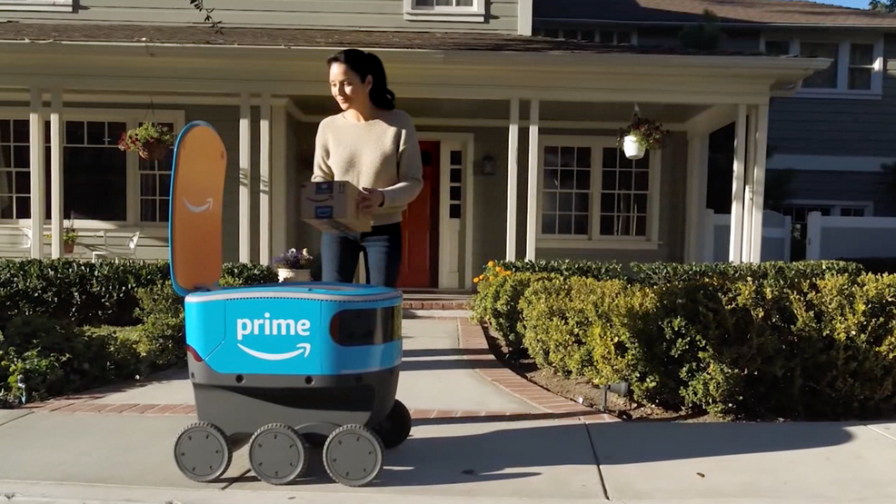 Amazon testing robot named 'Scout' that delivers packages to your door
