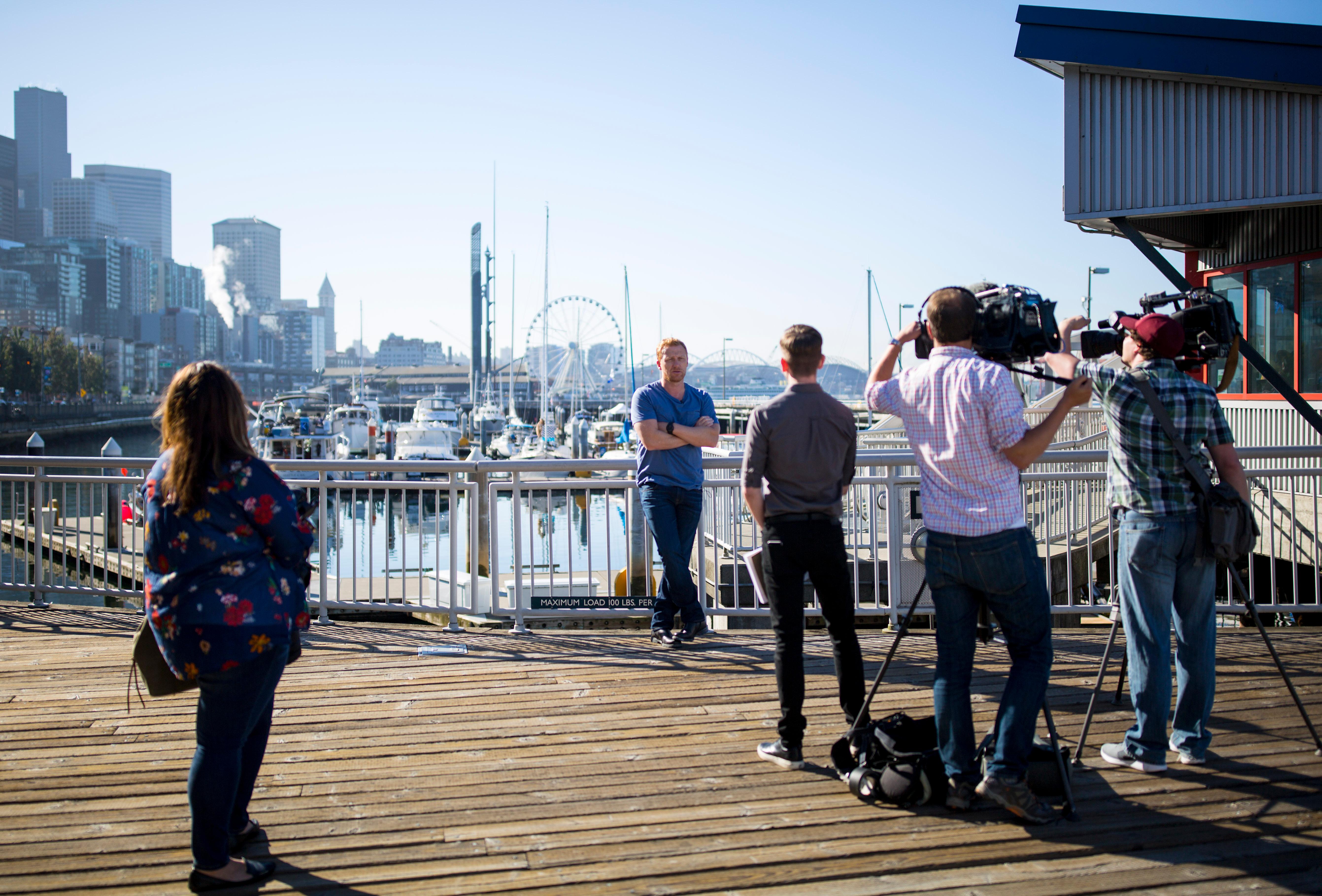 Photos Grey's Anatomy came to Seattle to film, and we were there