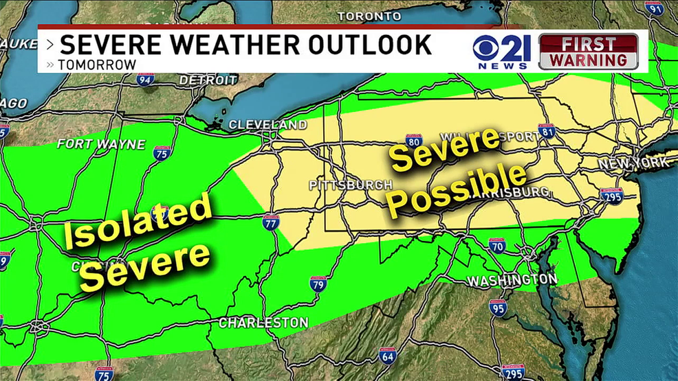 Pleasant weather today before heat, chance for storms returns for the