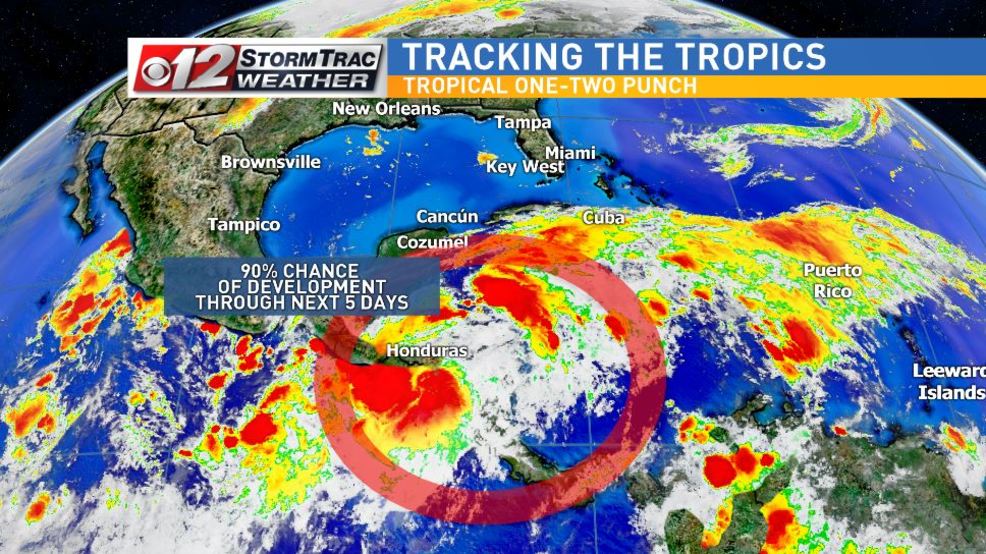 Tropical Disturbance Likely To Become Our Next Named Storm | WPEC