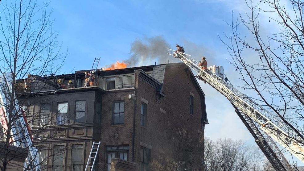 Montgomery County Fire Rescue battles 3alarm house fire in middle of