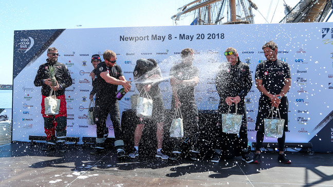 Volvo Ocean Race sails into Newport with exciting finish