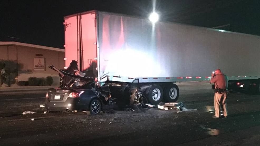 Woman suffers major injuries when she crashes into back of tractor