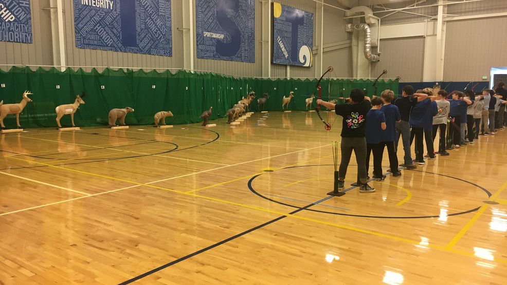 Students take aim at bullseyes, 3D targets for regional archery