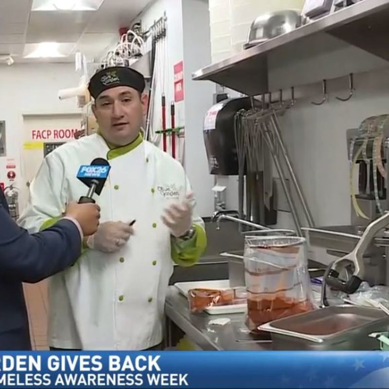 Olive Garden Donates Unused Food To Homeless Kmph
