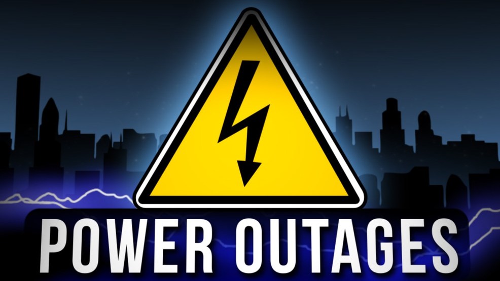 power outages reported in auburn, st. charles areas