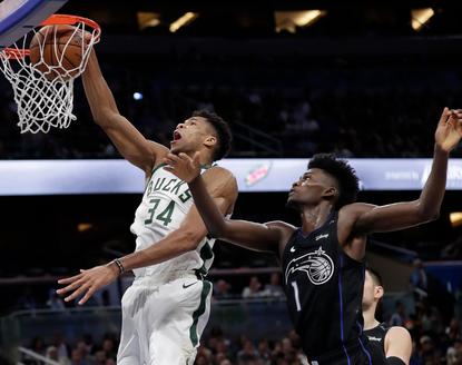 Bledsoe Scores 30 Points Bucks Hold Off Magic 118 108 Wluk - 