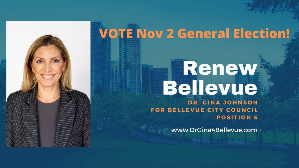 LISTEN: Candidate for Bellevue City Council Position 6, Dr. Gina Johnson